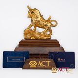 Quà tặng Tượng Trâu dát vàng 24k ACT GOLD ISO 9001:2015 (Mẫu 5)