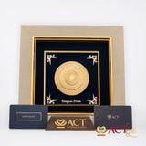 Tranh Mặt Trống Đồng dát vàng 24k ACT GOLD ISO 9001:2015