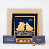 Tranh Vịnh Hạ Long dát vàng 24k ACT GOLD ISO 9001:2015