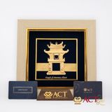 Tranh Khuê Văn Các dát vàng 24k ACT GOLD ISO 9001:2015