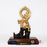 Quà tặng Rồng Phú Quý dát vàng 24k ACT GOLD ISO 9001:2015