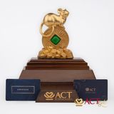 Quà tặng Chuột Phú Quý dát vàng 24k ACT GOLD ISO 9001:2015