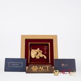 Tranh Bồ Đề Tâm Dát Vàng 24K ACT GOLD ISO 9001:2015