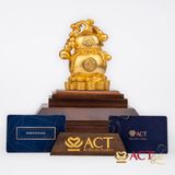 Quà tặng Hồ Lô dát vàng 24k ACT GOLD ISO 9001:2015