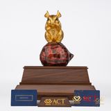 Quà tặng Chuột dát vàng 24k ACT GOLD ISO 9001:2015