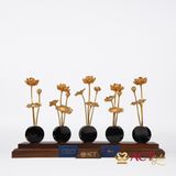 Quà tặng Hồ Sen 18 Nhánh dát vàng 24k ACT GOLD ISO 9001:2015