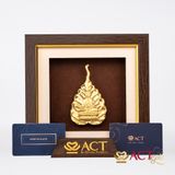 Tranh Phật A Di Đà dát vàng 24k ACT GOLD ISO 9001:2015