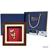 Quà tặng Tranh Chữ Thọ dát vàng 24k ACT GOLD ISO 9001:2015(Mẫu 3)