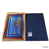 Tranh Thuyền dát vàng 24k ACT GOLD ISO 9001:2015 (Mẫu 36)