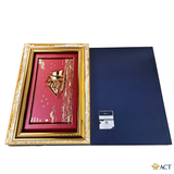 Tranh Thuyền dát vàng 24k ACT GOLD ISO 9001:2015 (Mẫu 38)