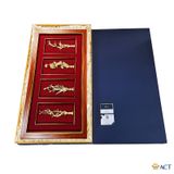 Tranh Tứ Quý dát vàng 24k ACT GOLD ISO 9001:2015