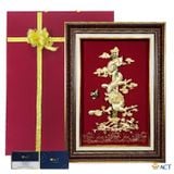 Quà tặng Tranh Rồng dát vàng 24k ACT GOLD ISO 9001:2015
