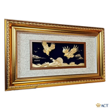 Tranh Đại Bàng dát vàng 24k ACT GOLD ISO 9001:2015 (Mẫu 2)