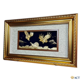 Tranh Đại Bàng dát vàng 24k ACT GOLD ISO 9001:2015 (Mẫu 2)