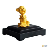 Quà tặng Khỉ Cute dát vàng 24k ACT GOLD ISO 9001:2015