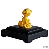 Quà tặng Hổ Cute dát vàng 24k ACT GOLD ISO 9001:2015