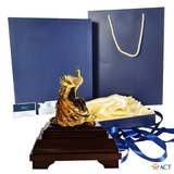Quà tặng Chim Phượng Hoàng dát vàng 24k ACT GOLD ISO 9001:2015(Mẫu 2)