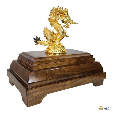 ượng Rồng (Thanh Long) dát vàng 24k ACT GOLD