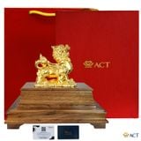 Quà tặng Tượng Tỳ Hưu dát vàng 24k ACT GOLD ISO 9001:2015