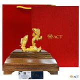Quà tặng Song Ngư dát vàng 24k ACT GOLD ISO 9001:2015 (mẫu 1)