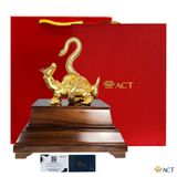 Quà tặng Huyền Vũ dát vàng 24k ACT GOLD ISO 9001:2015