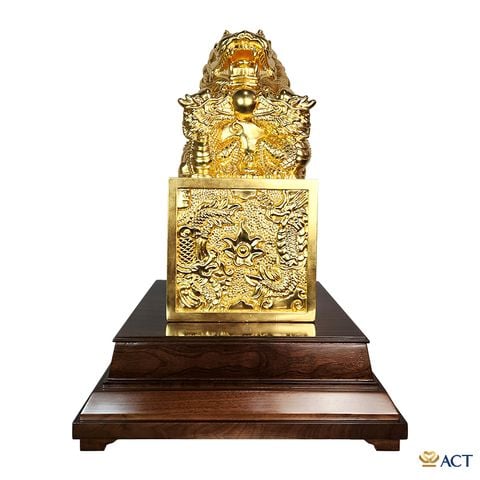 Ấn Rồng dát vàng 24k ACT GOLD