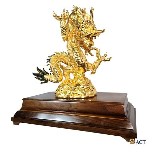 tượng Rồng Thanh Long dát vàng 24k ACT GOLD