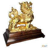 Quà tặng Tượng Tỳ Hưu dát vàng 24k ACT GOLD ISO 9001:2015