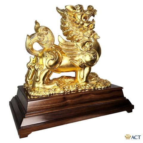 Tượng Tỳ Hưu dát vàng 24k ACT GOLD