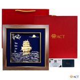 Tranh Thuyền dát vàng 24k ACT GOLD ISO 9001:2015
