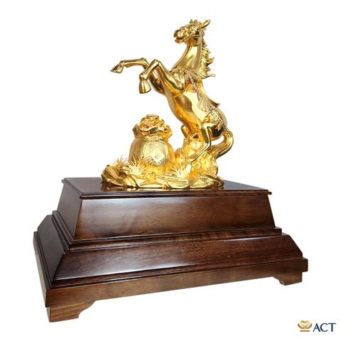 Ngựa Chiến Thắng dát vàng 24k ACT GOLD