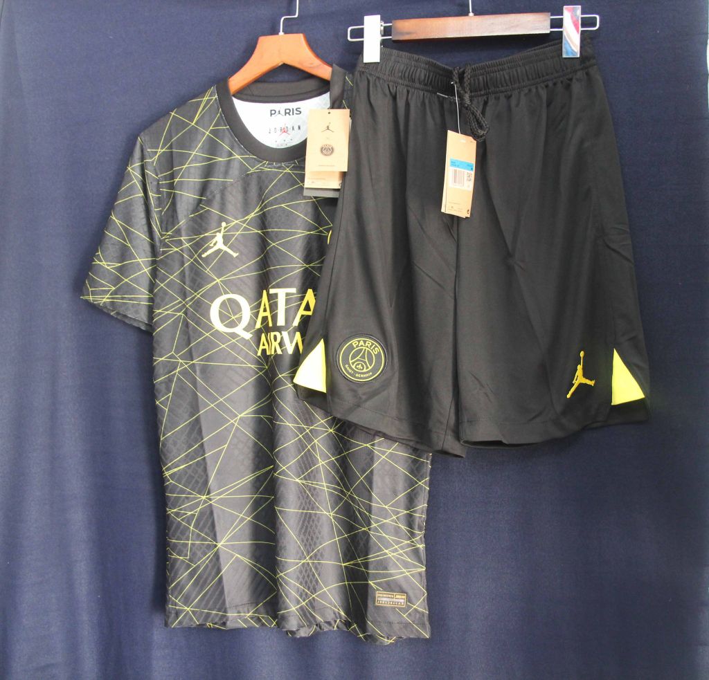 ÁO ĐẤU ĐT PSG 2023/2024 BẢN PLAYER - MÀU ĐEN CAO CẤP – lugisport