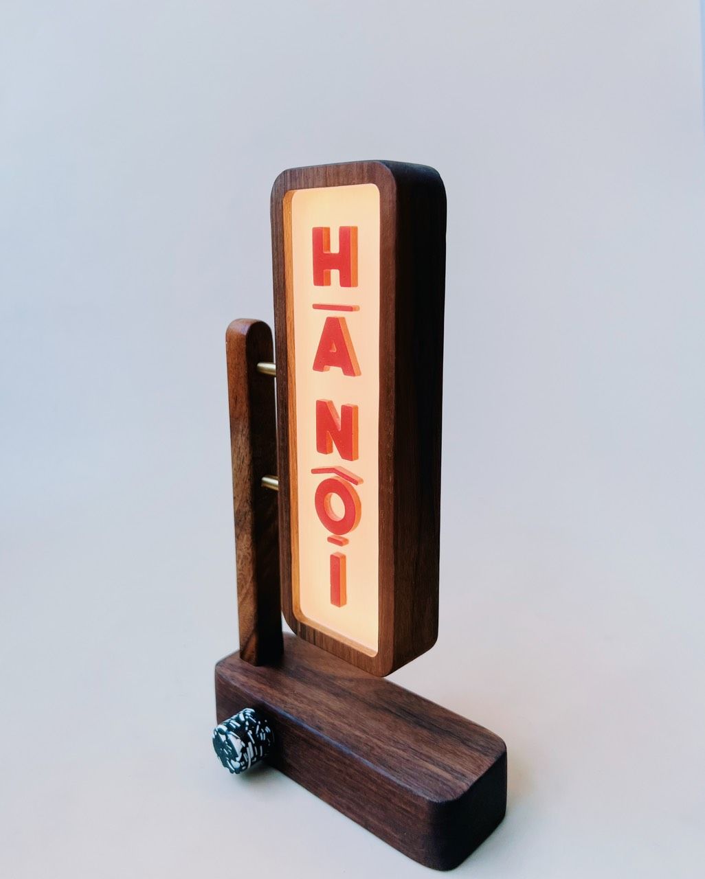 Đèn Gỗ Địa Danh - Custom Chữ / Màu Sắc