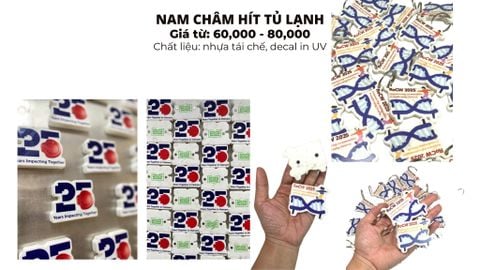  Nam Châm/Móc Chìa Khóa Nhựa Tái Chế 