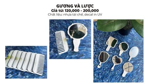  Gương & Lược Nhựa Tái Chế 