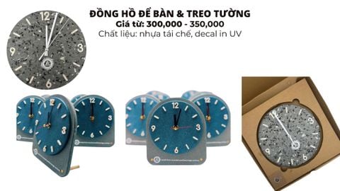  Đồng Hồ Nhựa Tái Chế 