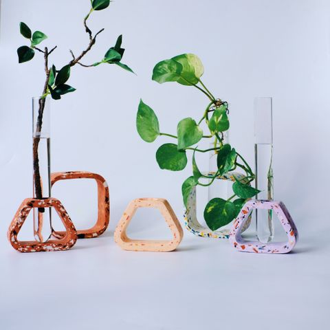  Lọ Hoa Ống Nghiệm - Oval 