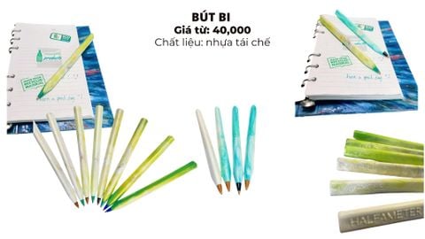  Bút Bi Nhựa Tái Chế 