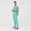 Rafaela Mandarin Scrub Top