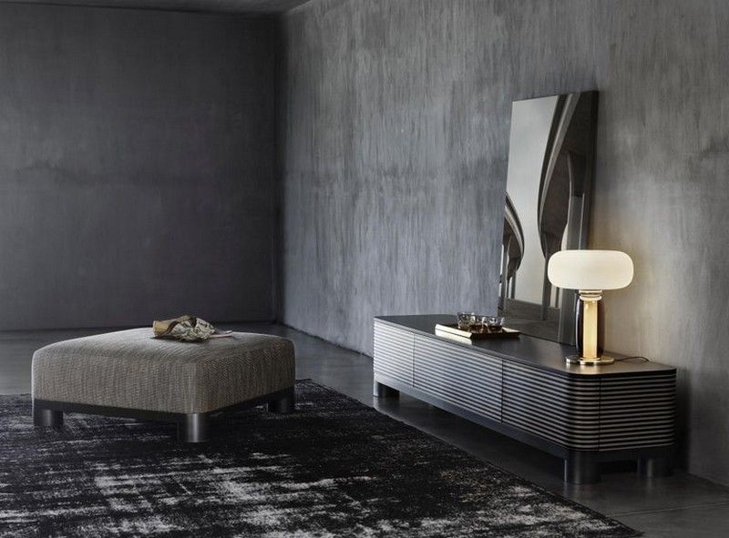 One on One Black Table Lamp