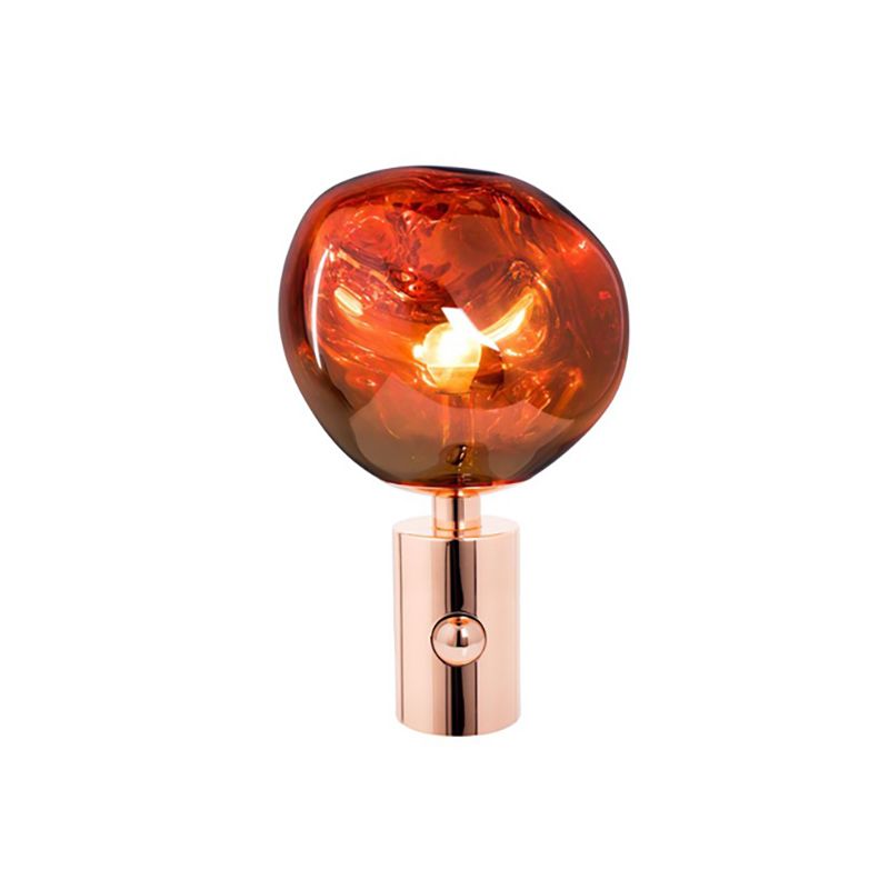 Melt table lamp red