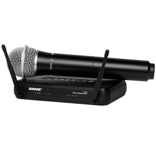  Wireless Microphones - Shure SVX24/PG28 