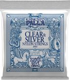  Ernesto Palla Clear and Silver Nylon Classical Gtr Strings 