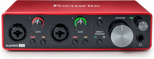  Focusrite Scarlett 2i2 (3rd Generation) 