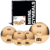  Cymbal Meinl Classics Custom Brilliant Complete Cymbal Set - CC141620 
