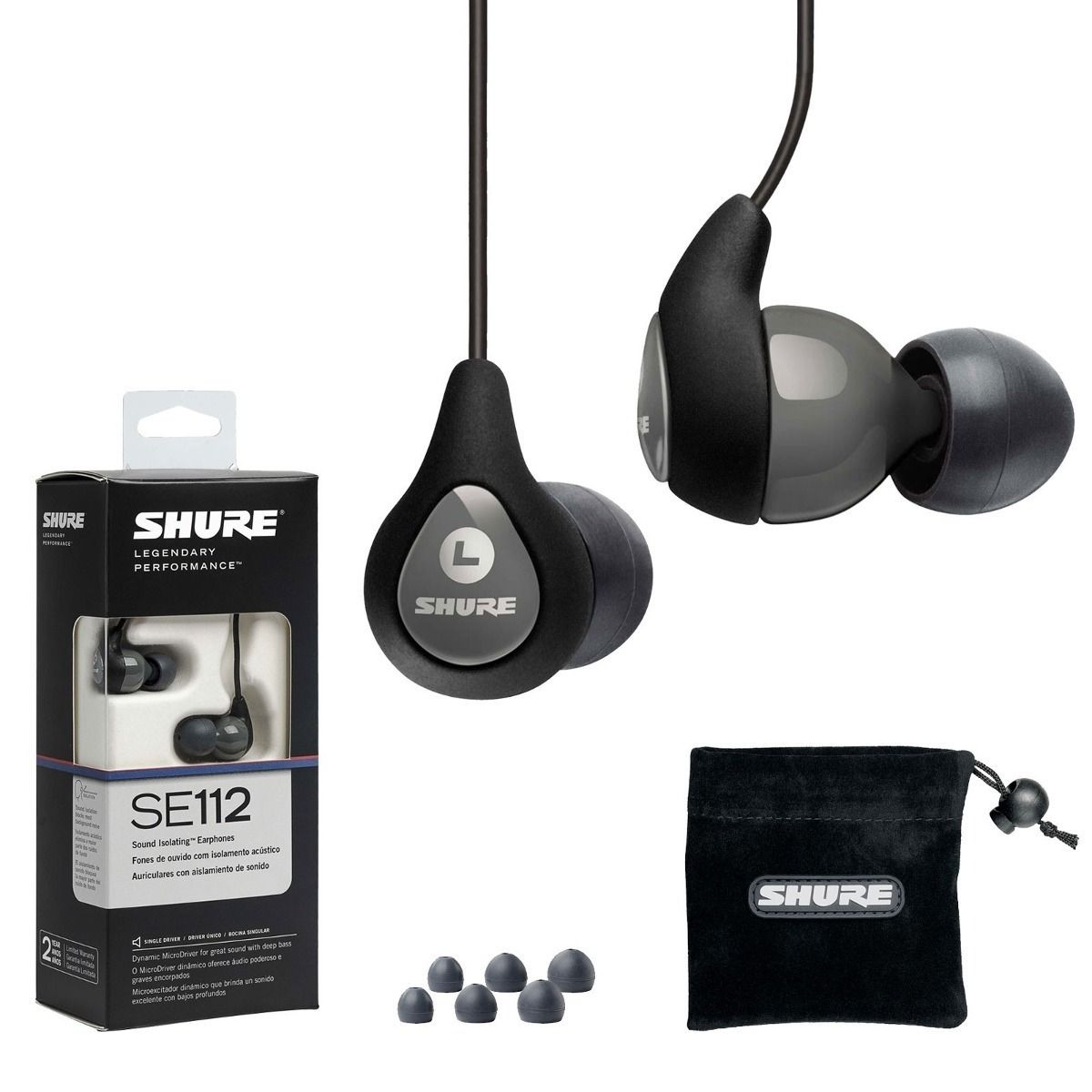  Shure In-Ear SE112-GR 