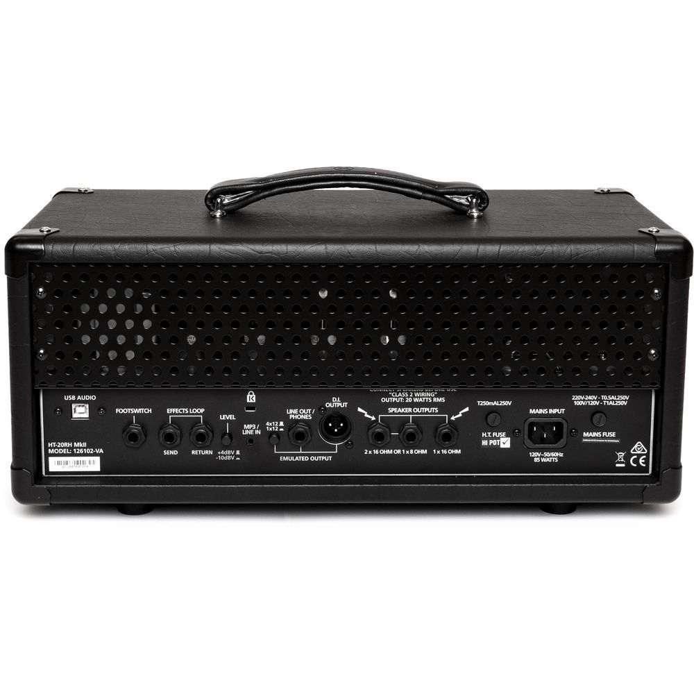  Blackstar HT-20RH MkII 20 Watt Valve Guitar Head Amplifier with Reverb 