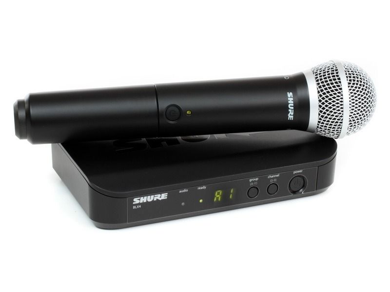  Wireless Microphones Shure BLX24/SM58 