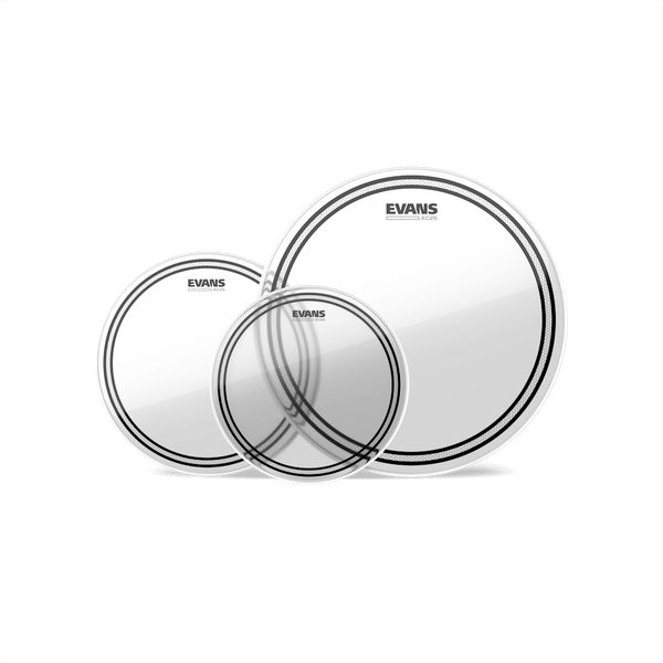  Set mặt tom trống Evans EC2/G2/Uv2/Hydraulic/BlackChrome 