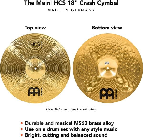  Cymbal Meinl HCS 18